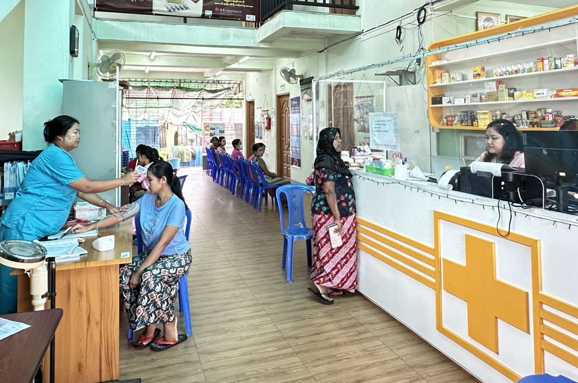 Healthcare background